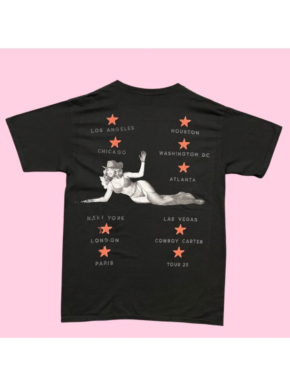 Beyonce Cowboy Carter Rodeo Chitlin Circuit Tour Tee L